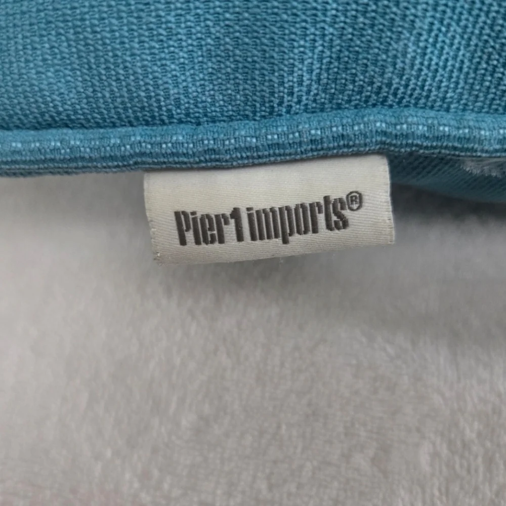 Pier 1 Imports Teal Accent Pillow